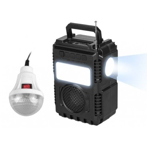 SOLAR LIGHTING SYSTEM & RADIO - VR-566